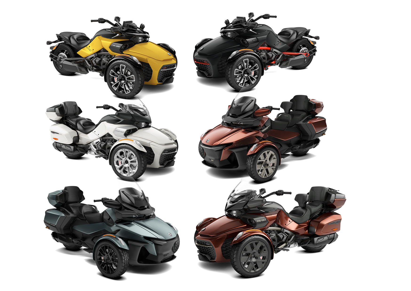 Modèles Spyder 2026